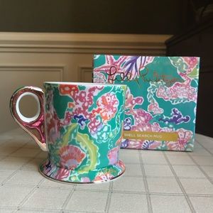 Lilly Pulitzer Shell Search Mug